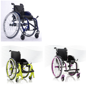 Wózek inwalidzki aktywny dziecięcy